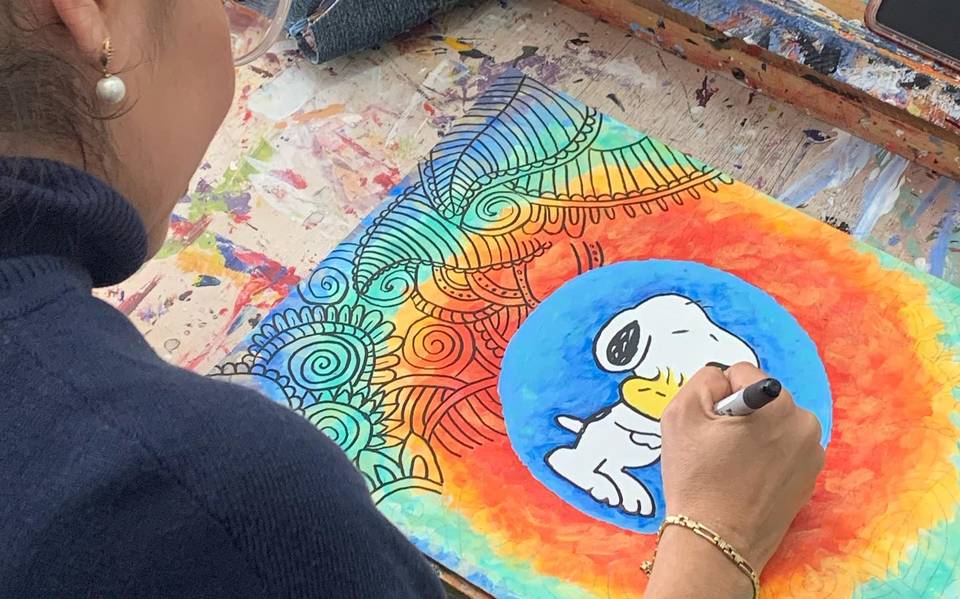 Curso de pintura y acuarela creativa para niños curiosos