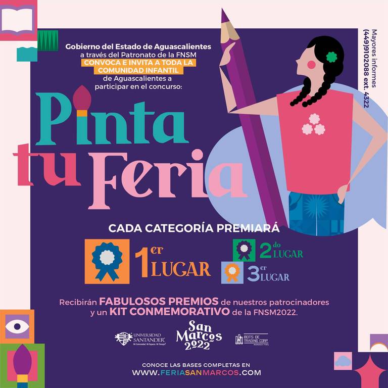 Invitan a participar en el Concurso Pinta tu Feria - El Sol del Centro |  Noticias Locales, Policiacas, sobre México, Aguascalientes y el Mundo